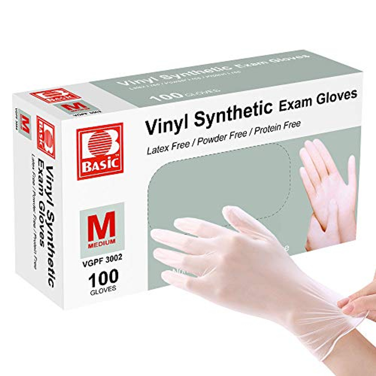 vinyl examination gloves powder free