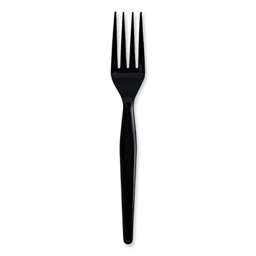 Heavyweight PP Fork,Black, 1000/carton