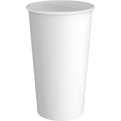 16oz Compostable PE Lined Paper Hot Cups, 1,000/Carton