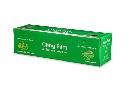 PVC Food Wrap Film, 12" x 2000 ft. Roll