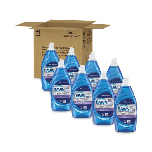 Dawn Manual Pot/pan Dish Detergent, 38 Oz Bottle, 8/carton