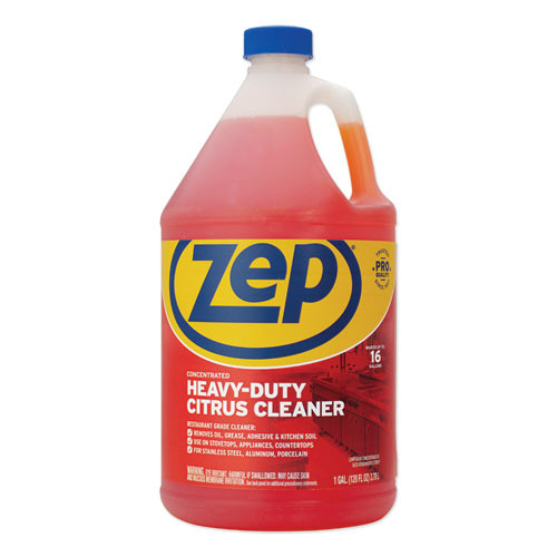 Zep Commercial® Cleaner And Degreaser, 1 Gal Bottle, 4/carton