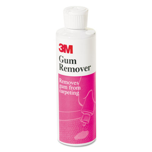 3M Gum Remover, Orange Scent, Liquid, 8 Oz. Bottle, 6/carton