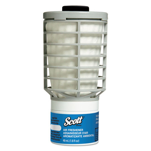 Scott Essential Continuous Air Freshener Refill, Ocean, 48 Ml Cartridge, 6/carton