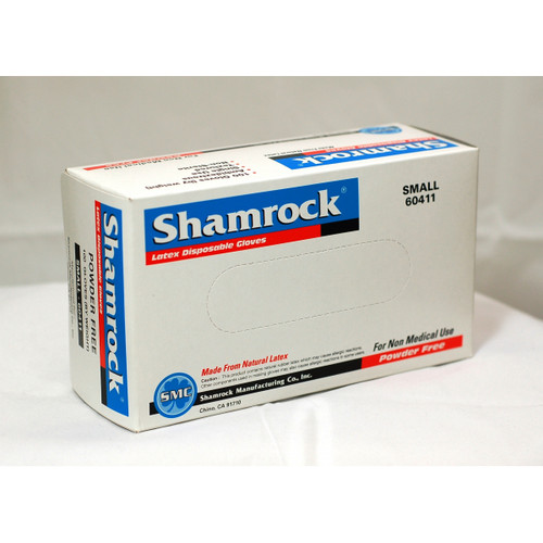 Shamrock 60000 Series Powder Free Industrial Textured Latex Gloves  5Mil, 100/box, 10 Boxes/carton (1,000/Gloves)