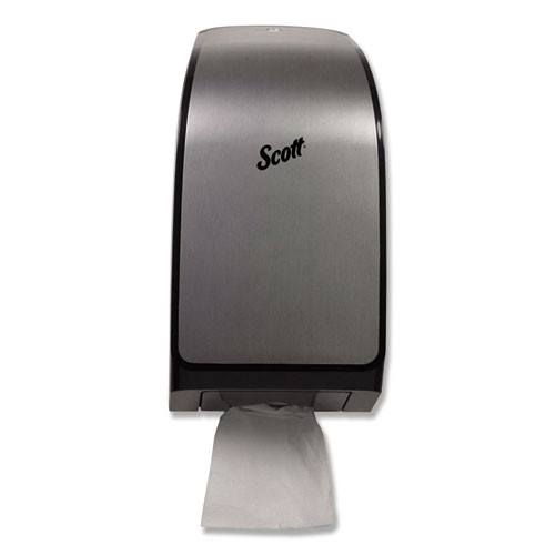 Scott Pro Coreless Jumbo Roll Tissue Dispenser, 7.37" X 14" X 6.125", Stainless
