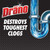 Drano Max Gel Clog Remover, Bleach Scent, 128 Oz Bottle, 4/carton Drano Max Gel Clog Remover, Bleach Scent, 128 Oz Bottle, 4/carton
