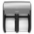 Georgia Pacific Compact Quad Vertical 4-roll Coreless Tissue Dispenser, 12.06 X 8 X 14.44, White Georgia Pacific Compact Quad Vertical 4-roll Coreless Tissue Dispenser, 12.06 X 8 X 14.44, White