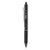 Pilot Frixion Clicker Erasable Gel Pen, Retractable, Fine 0.7 Mm, Black Ink, Black Barrel