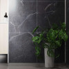 Fibo Black Marble Tile Wall Panel