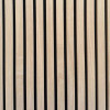 QuickSlat Acoustic Slatwall Light Ash  - Sample