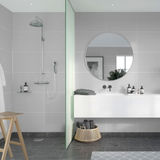Fibo Contemporary Light Grey Tile Wall Panel