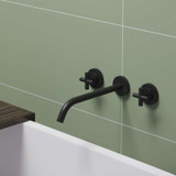 Fibo Contemporary Olive Green Tile Wall Panel | Wet Wall Works