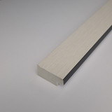 QuickSlat White End Trim 2.6m