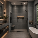 Gwent Tile PVC Shower Panel - 600mm