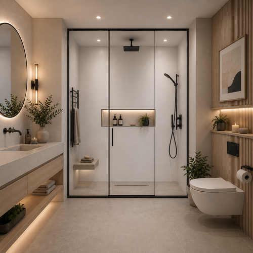 Devon Tile PVC Shower Panel