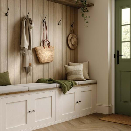 Naturepanel Shiplap Beige Grey Lorenzo Oak Wall Panel