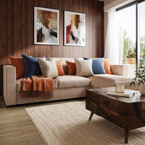 Naturepanel Shiplap Warmia Walnut Wall Panel  Naturepanel Shiplap Warmia Walnut Wall Panel
