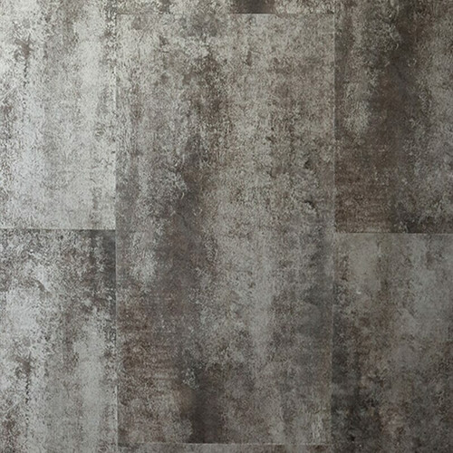 Silver Slate Luxury Vinyl Tile Flooring Sample