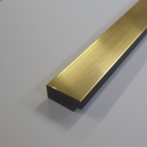 QuickSlat Gold Metalic End Trim 2.6m