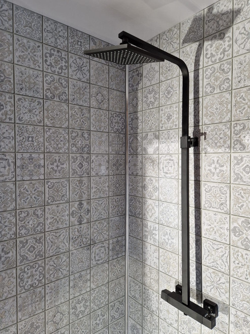 Antwerp Grey Premium Shower Panel - 1 Metre