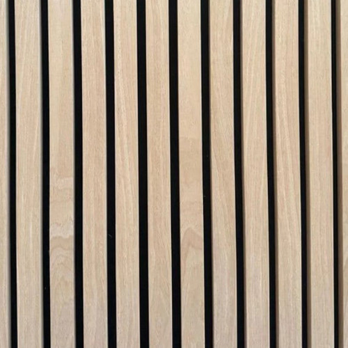 QuickSlat Acoustic Slatwall Light Ash  - Sample