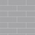 Fibo Metro Brick Medium Grey Wall Panel