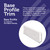 Fibo Urban Hexagonal White Silk Wall Panel
