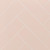 PVC Chevron Dusky Pink Matt Tile Shower Panel - 600mm (2 Pack)