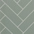 PVC Chevron Emerald Matt Tile Shower Panel