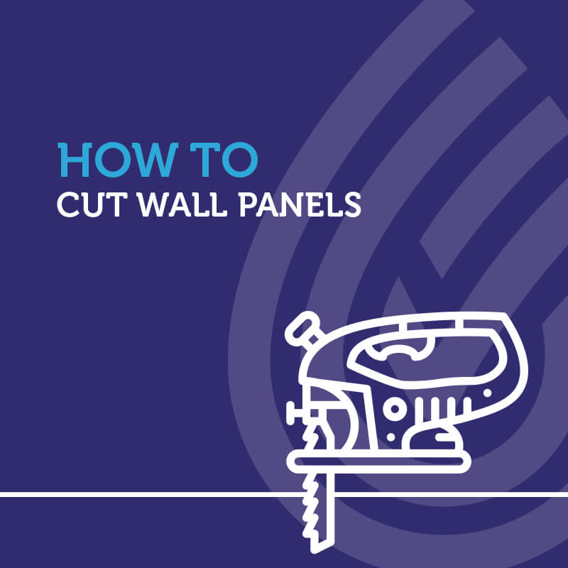 How to cut wet wall shower panels guide