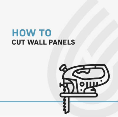 how to cut wet wall shower panels