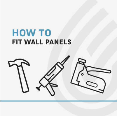 how to fit wet wall shower panels