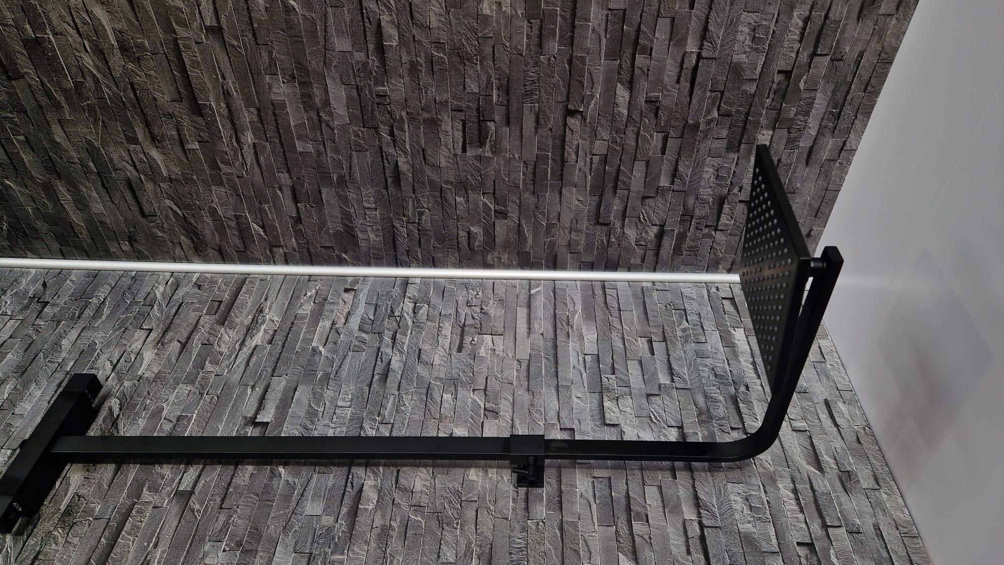 Kelpie Anthracite Premium Shower Panel - 1 Metre