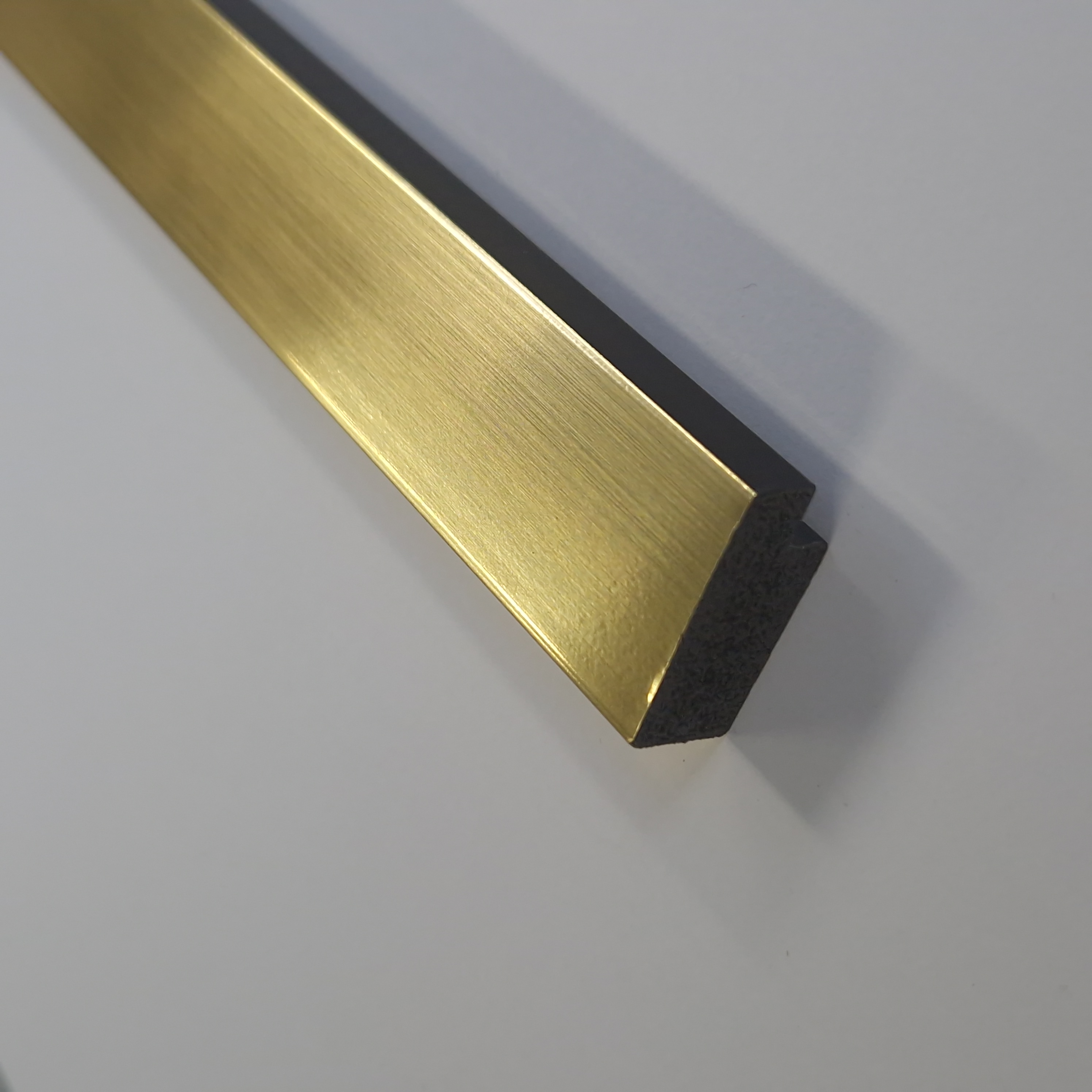 QuickSlat Gold Metalic Start Trim Slat Wall Paneling