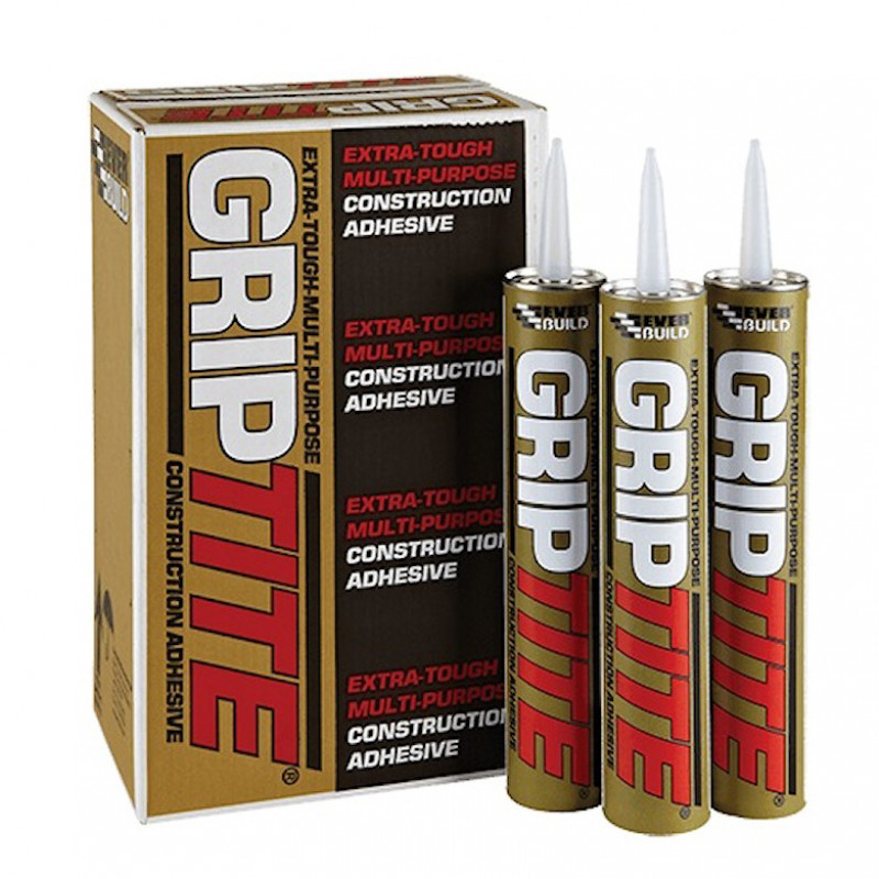 Grip Tite Slat Wall Adhesive Wet Wall Works