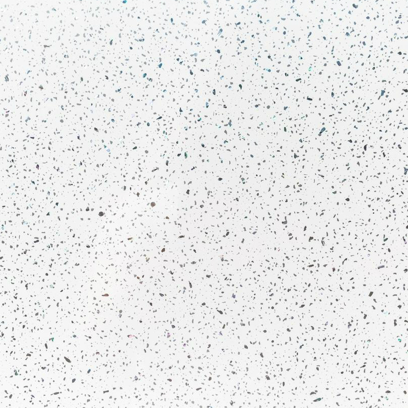 White Sparkle Wet Wall Panel with silver speckles Wet Wall Works