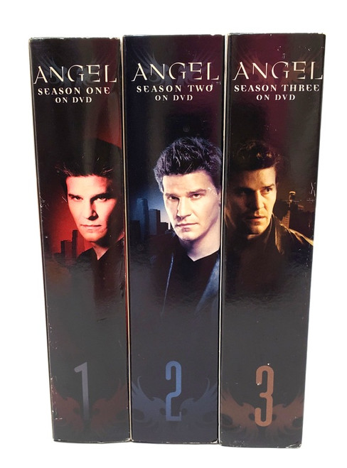 ea-00087 Angel Vampire TV Series DVD Combo of Seasons 1,2 & 3