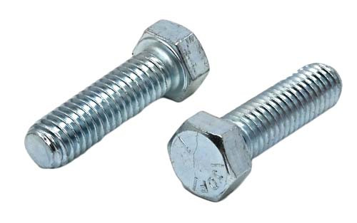 7/16-14 X 1-3/4 ZINC PLATED HEX HEAD BOLT GRADE 5 - Fasteners Direct