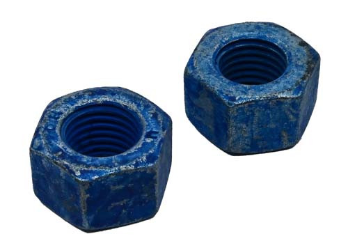 1-8 MECHANICAL GALVANIZED HEAVY HEX STRUCTURAL NUT A563 GRADE DH ***USA MADE***