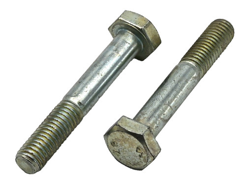 7/8-9 X 4-3/4 ZINC PLATED HEAVY HEX HEAD BOLT A193 GRADE B7