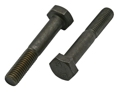 1-1/8 -8 X 2-1/2 PLAIN FINISH HEAVY HEX HEAD BOLT A193 GRADE B7