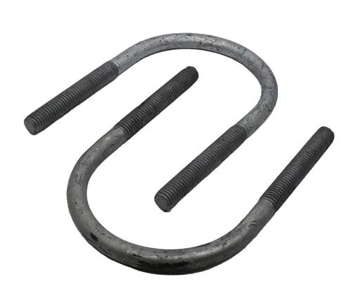 1/2-13 X 6-5/16 OVERALL LENGTH GALVANIZED U-BOLT FOR 3 PIPE - 3-9/16 BTL - 3 THREAD