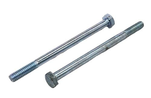 1/4-20 X 3-3/4 ZINC PLATED HEX HEAD BOLT (PT) A307 GRADE A
