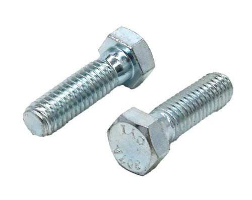 3/8-16 X 1-1/4 ZINC PLATED HEX HEAD BOLT (PT) A307 GRADE A