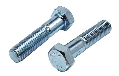 5/8-11 X 2-3/4 ZINC PLATED HEX HEAD BOLT (PT) A307 GRADE A