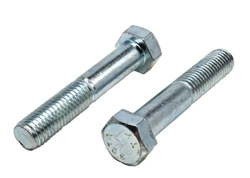5/8-11 X 3-1/2 ZINC PLATED HEX HEAD BOLT (PT) A307 GRADE A