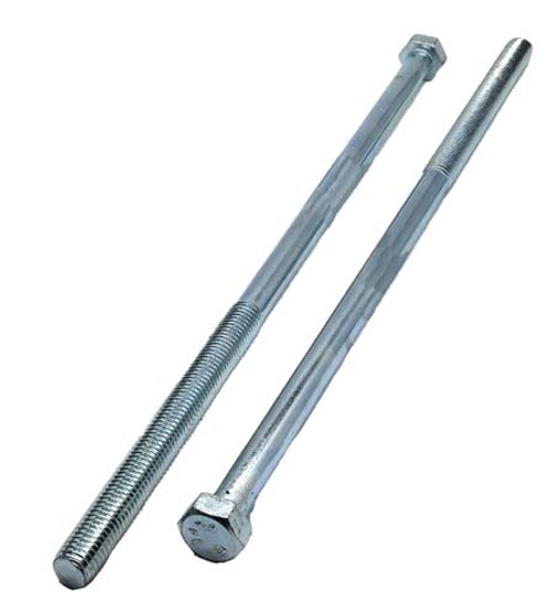 5/8-11 X 9 ZINC PLATED HEX HEAD BOLT (PT) A307 GRADE A