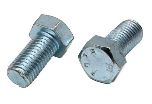 3/4-10 X 1-1/2 ZINC PLATED HEX HEAD BOLT (FT) A307 GRADE A