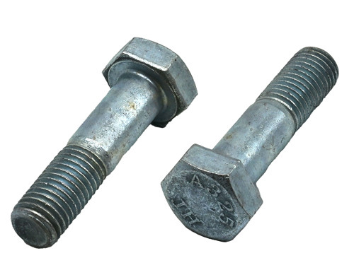1-1/8 -7 X 1-5/8 ZINC PLATED FULL THREAD HEAVY HEX BOLT A307 GRADE B 1-1/8 -7 X 1-5/8 ZINC PLATED FULL THREAD HEAVY HEX BOLT A307 GRADE B